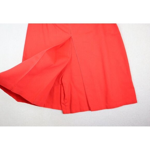 VINTAGE 70s WOMEN'S RED CULOTTE GAUCHO SHORTS - SIZE 2XS - XS - Picture 6 of 12